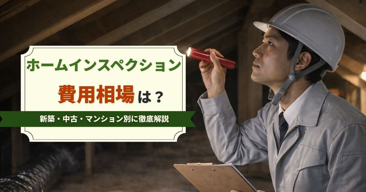 ホームインスペクション費用の相場は？新築・中古・マンション別に徹底解説