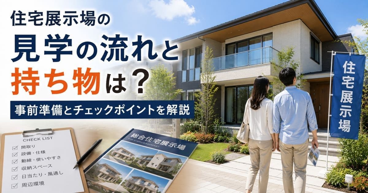 住宅展示場の見学の流れと持ち物は？事前準備とチェックポイントを解説
